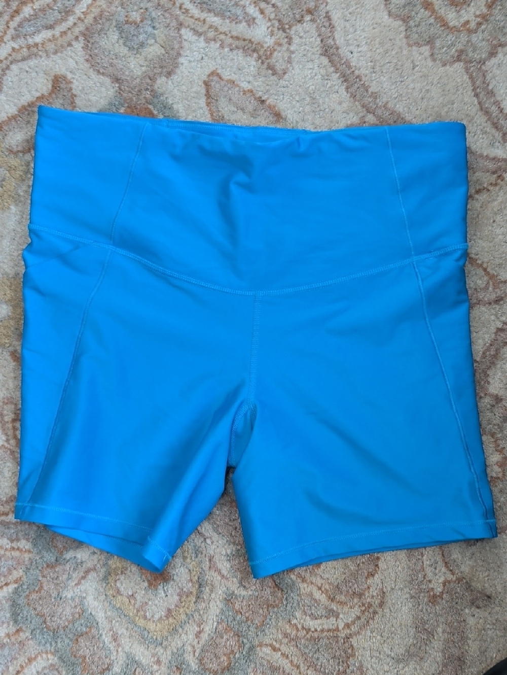all in motion Bright Blue High-Rise Athletic Shorts